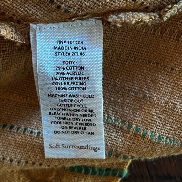 Soft Surroundings Jacket/Top, Size XS - Picture 11 of 17